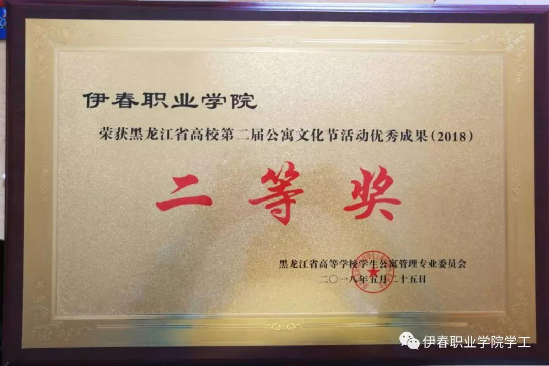 我校榮獲黑龍江省高校第二屆公寓文化節(jié)活動優(yōu)秀成果二等獎 我校榮獲黑龍江省高校第二屆公寓文化節(jié)活動優(yōu)秀成果二等獎