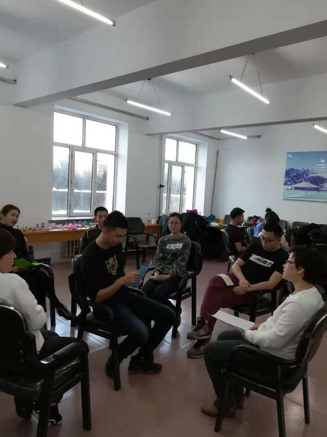 我校舉辦“科學減壓_促進心理健康”團體心理訓練活動